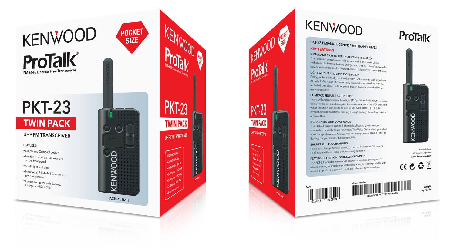 kenwood packaging